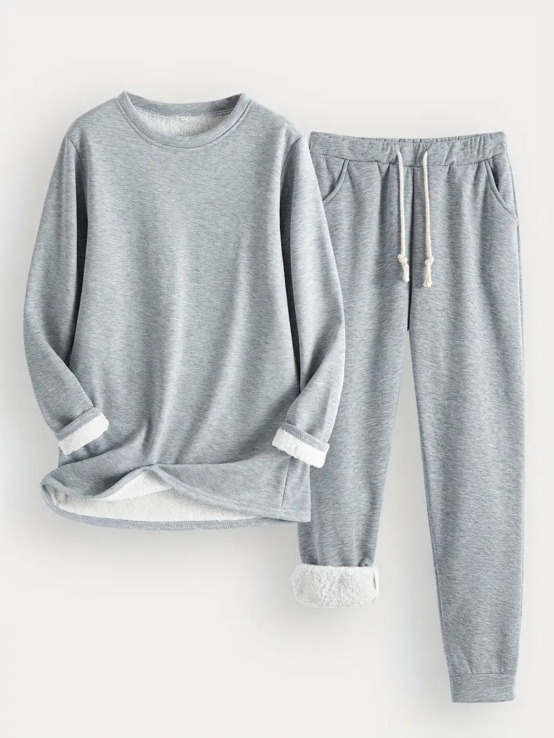 Comfortable soft relaxed loungewear set for women | Elara -7