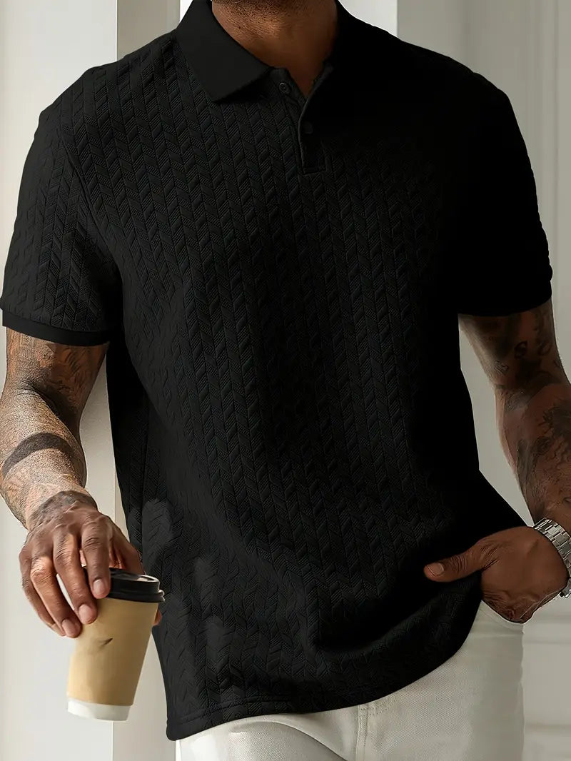 Smart everyday relaxed polo shirt for men | Ellison -8