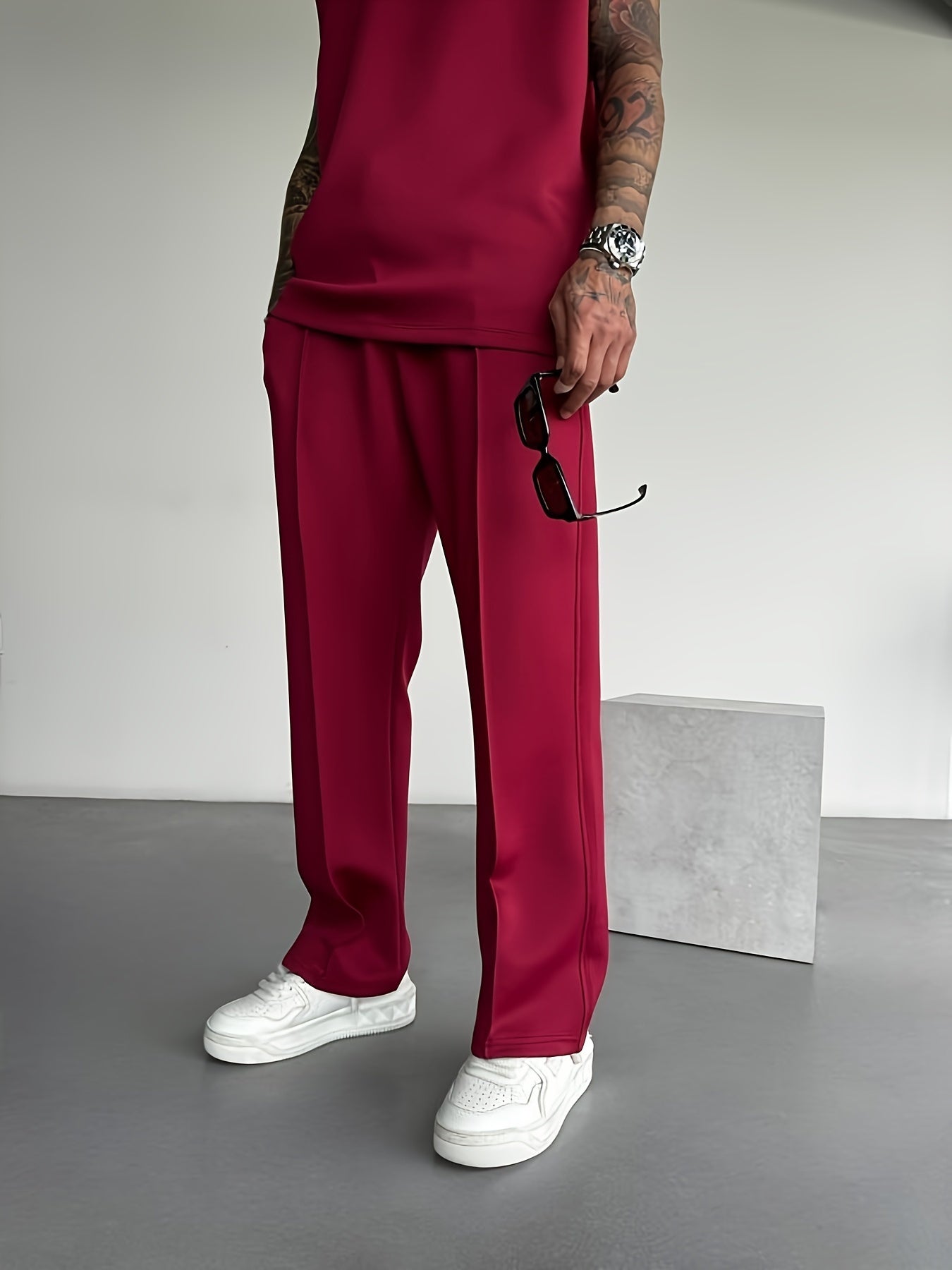 Smart everyday tailored trousers for men | Ellison -14