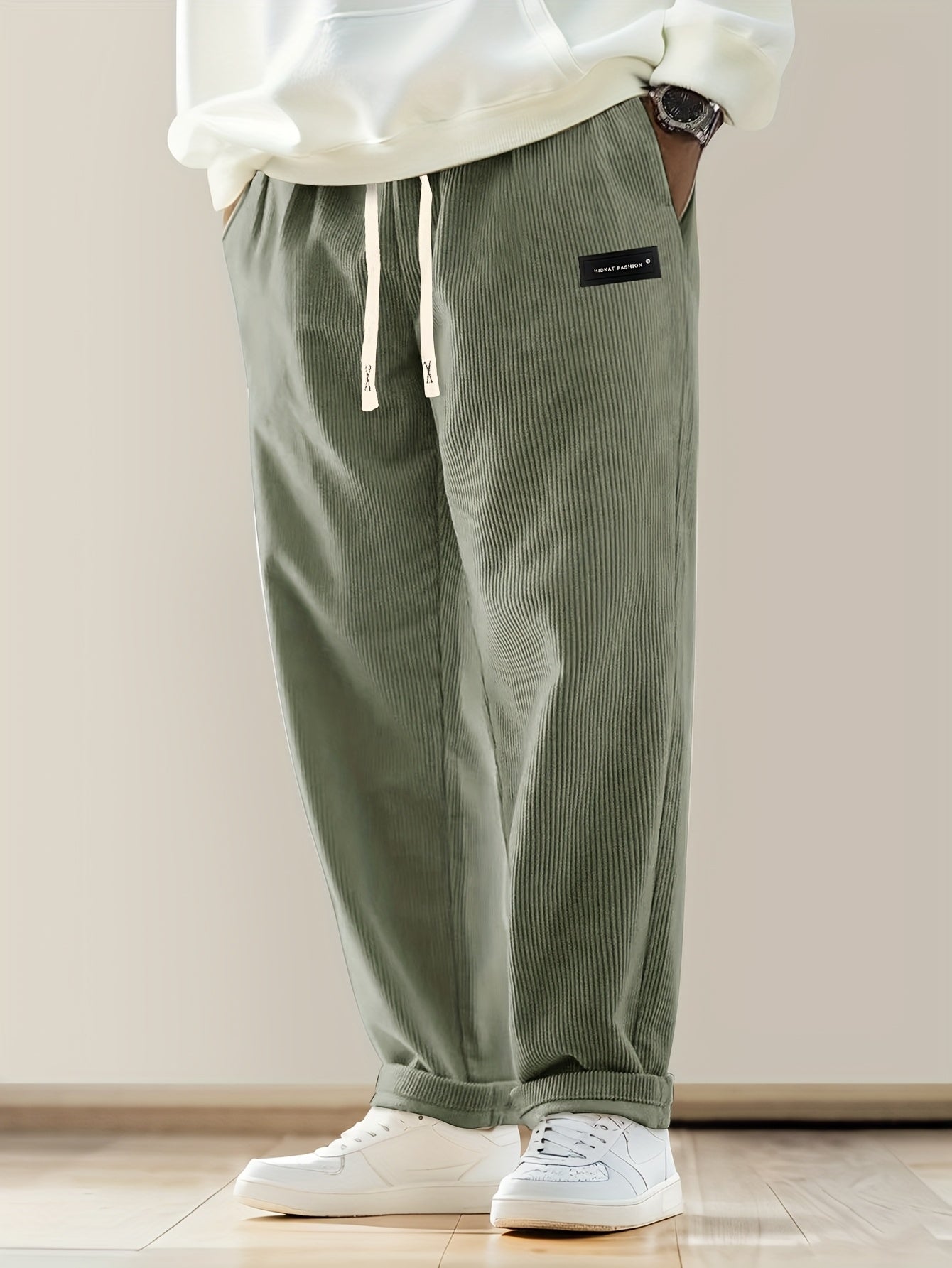 Classic smart relaxed trousers for men | Ellison -4