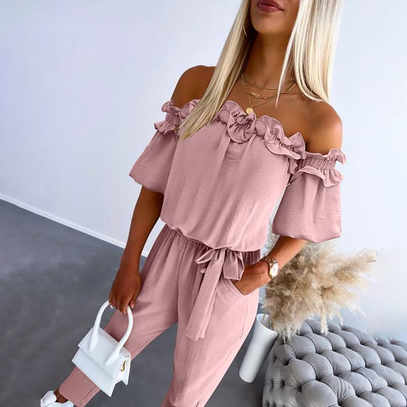 Elegant feminine relaxed jumpsuit for women | CAMILA -4