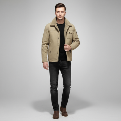 Refined everyday relaxed jacket for men | Soho -1