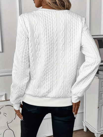 Classic relaxed knit jumper for women | Amy -2
