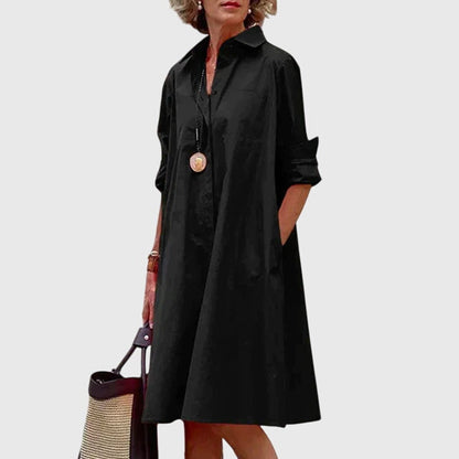 Classic elegant everyday dress for women | Judy -1