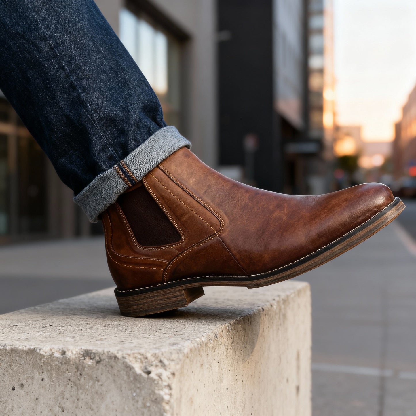 Classic rugged leather boots for men | Outrider ’05 -5
