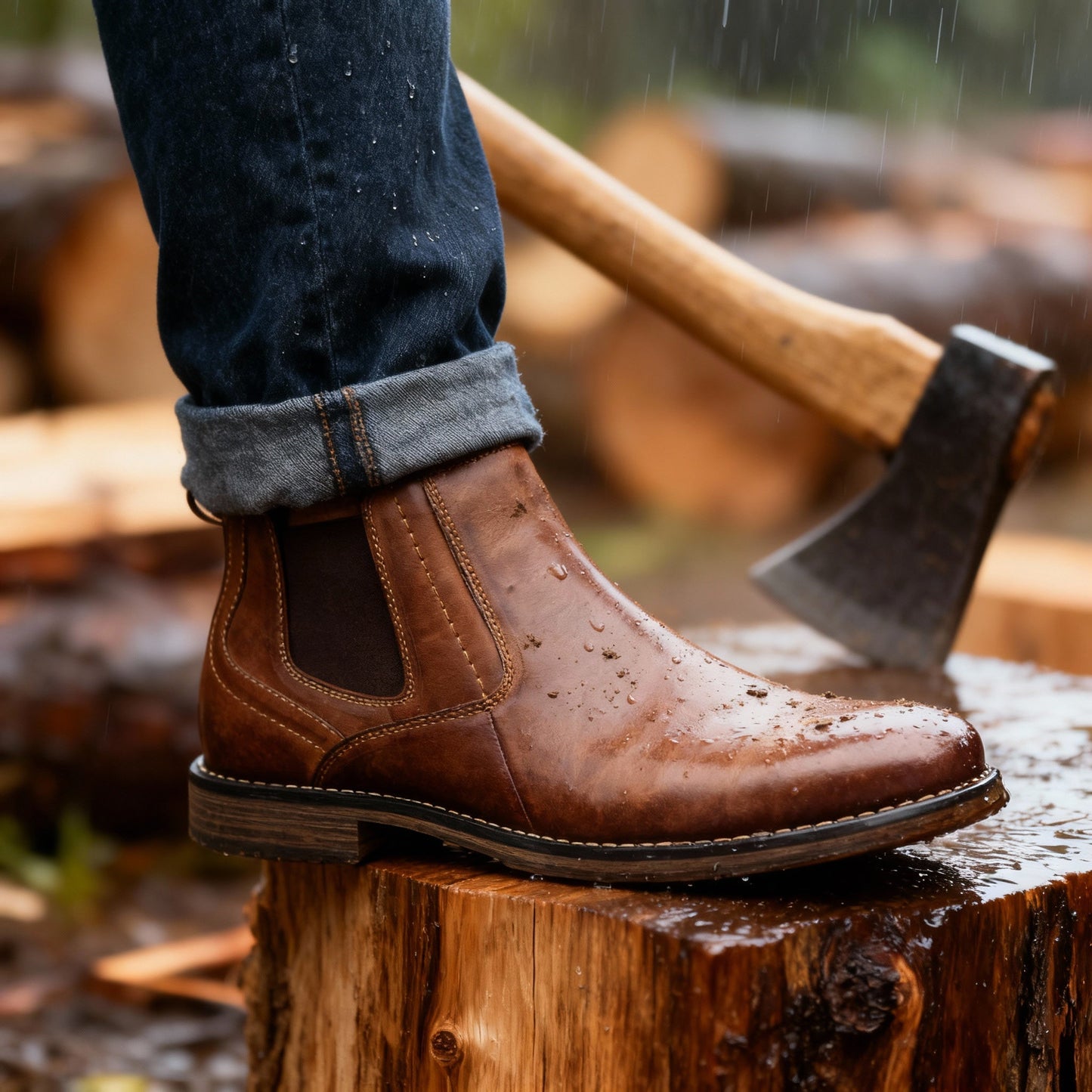 Classic rugged leather boots for men | Outrider ’05 -7