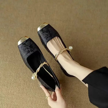 Classic heritage leather shoes for women | Mestelle -7