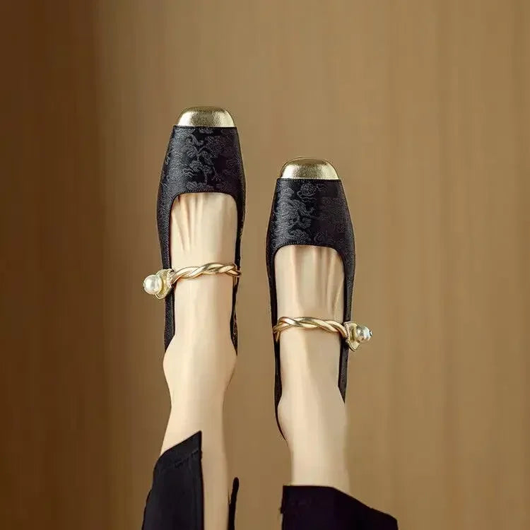Classic heritage leather shoes for women | Mestelle -8