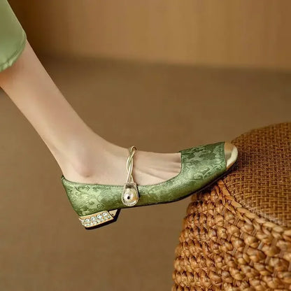 Classic heritage leather shoes for women | Mestelle -4