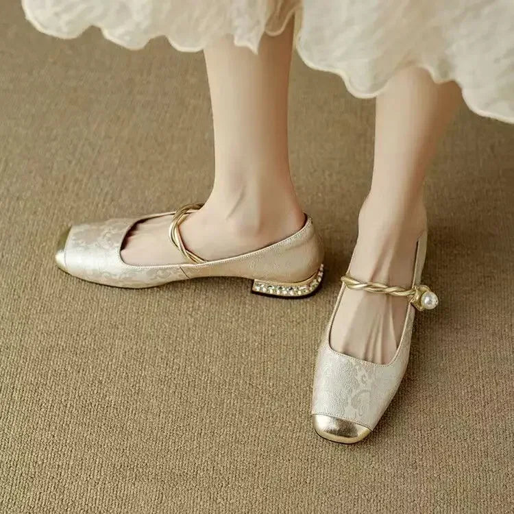 Classic heritage leather shoes for women | Mestelle -11