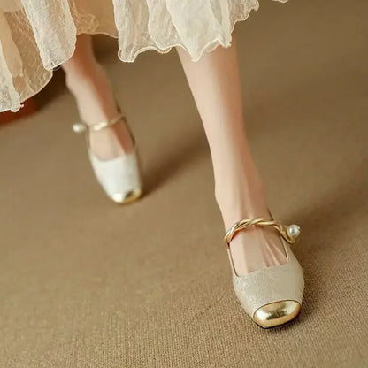 Classic heritage leather shoes for women | Mestelle -13