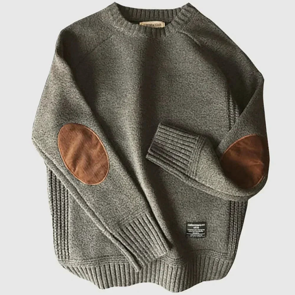 Classic relaxed knit jumper for men | Aldwyn Haven -2