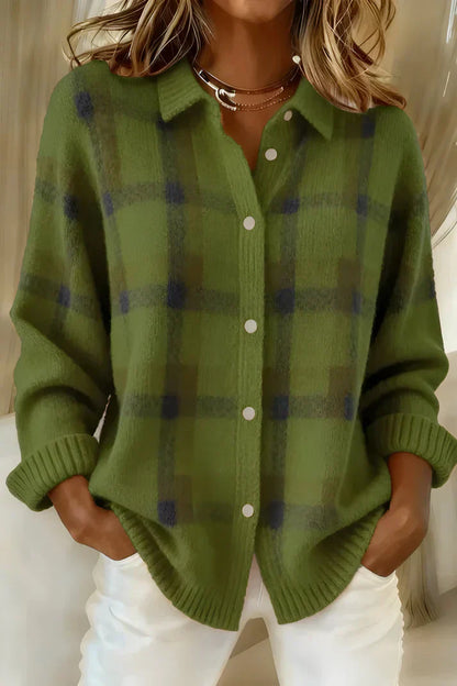 Classic cosy knit cardigan for women | Denise -3