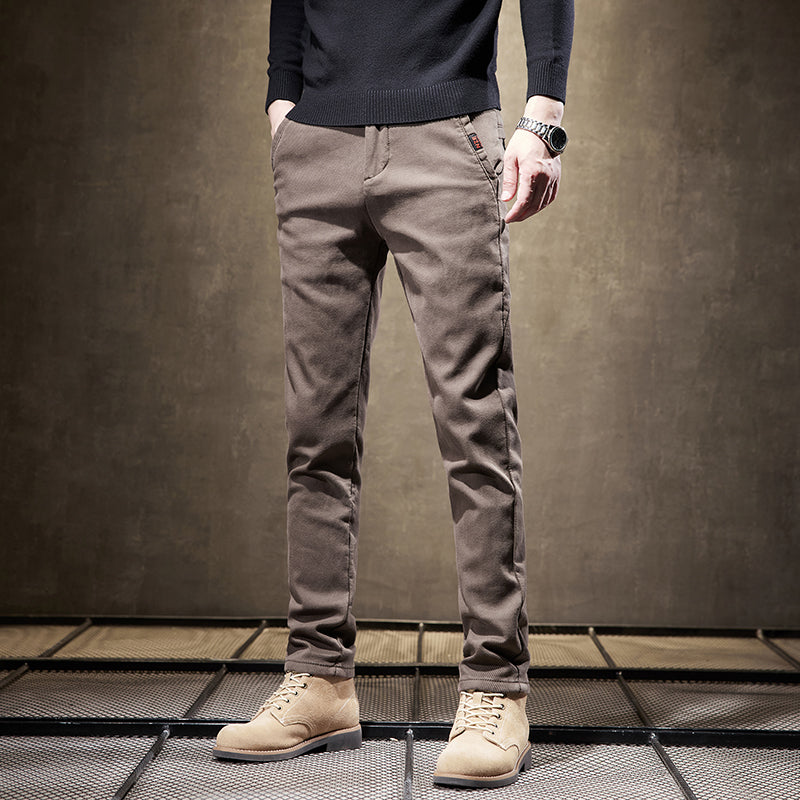 Classic everyday tailored trousers for men -3
