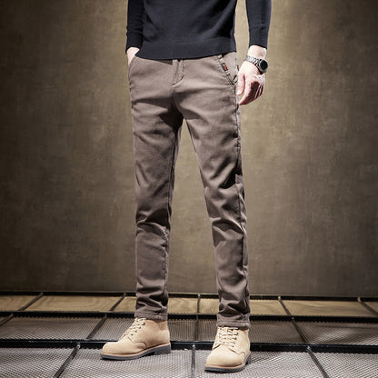 Classic everyday tailored trousers for men -3