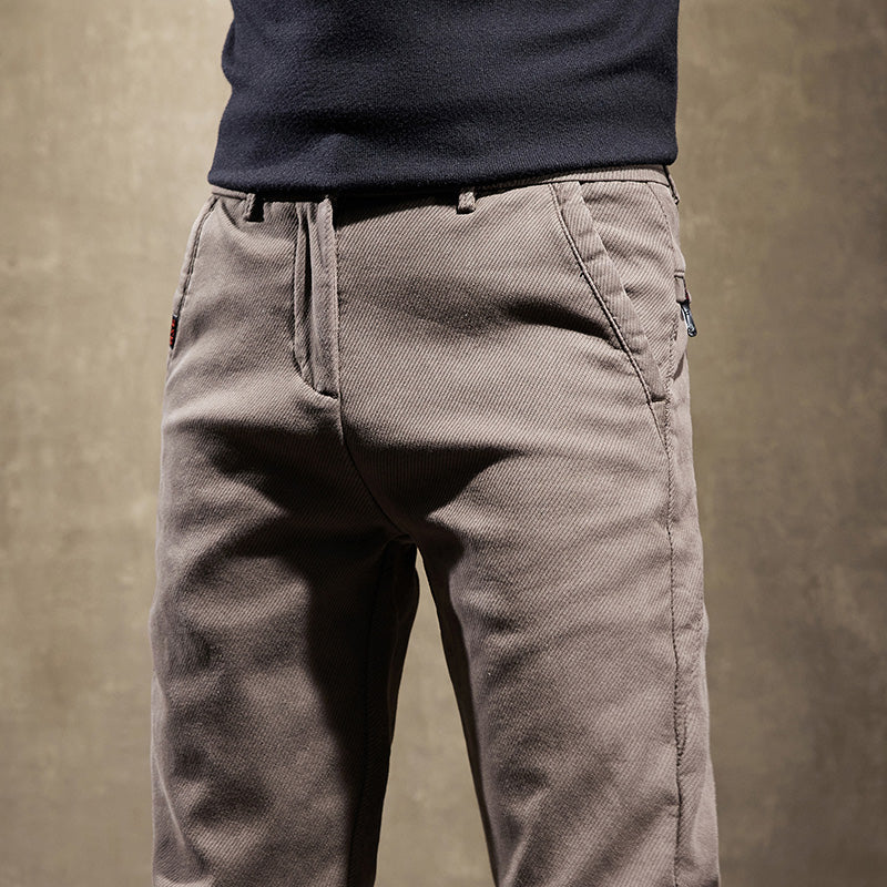 Classic everyday tailored trousers for men -4