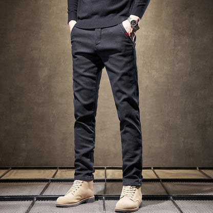Classic everyday tailored trousers for men -7