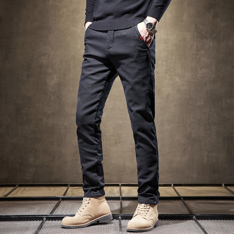 Classic everyday tailored trousers for men -8