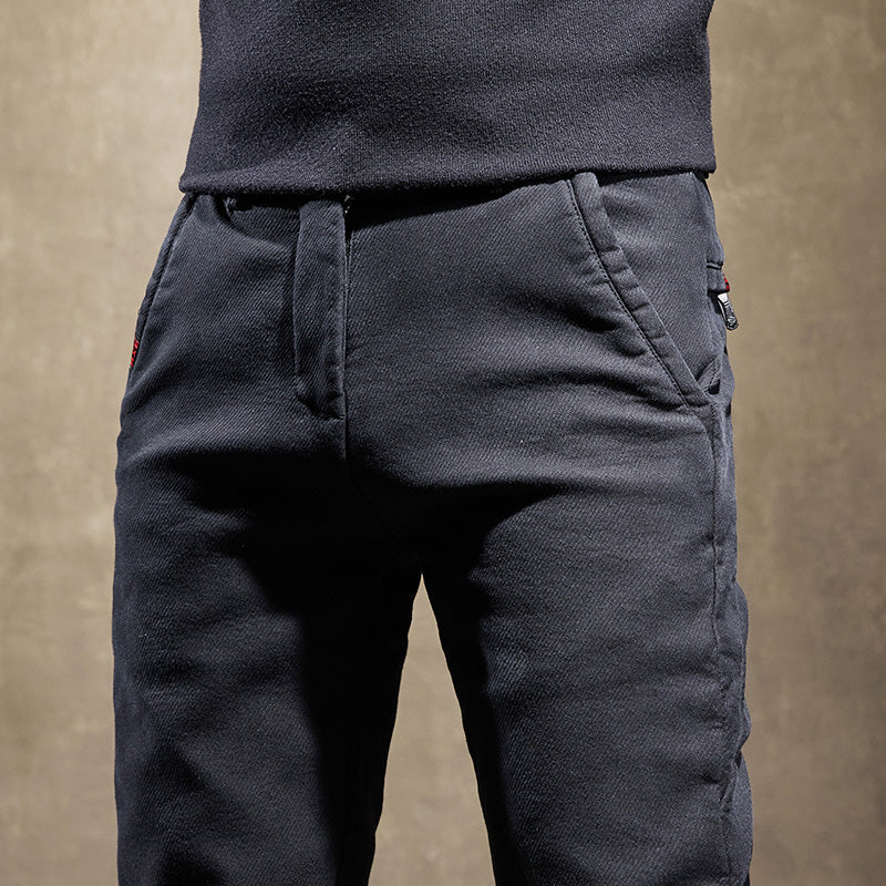 Classic everyday tailored trousers for men -6