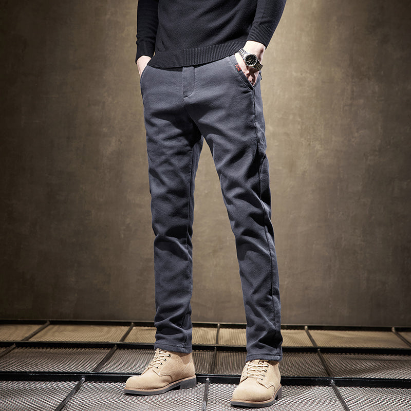 Classic everyday tailored trousers for men -9