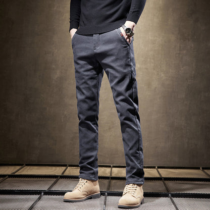 Classic everyday tailored trousers for men -9