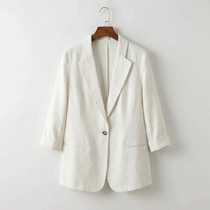 Smart fitted structured blazer for women | Alena -2