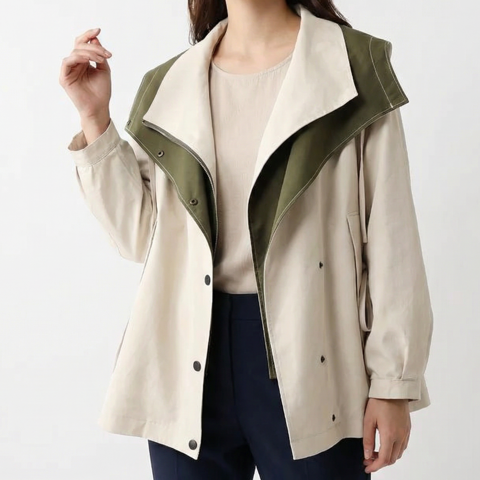 Lightweight everyday versatile jacket for women | Luna -1