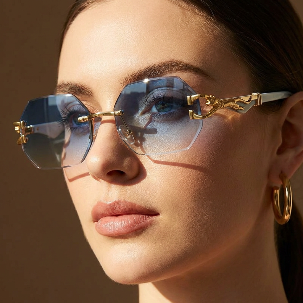 Classic lightweight polarised sunglasses for women | SØREN -10