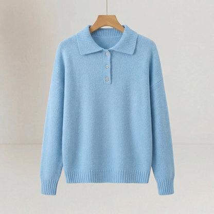 Classic relaxed knit jumper for women | Juliette -6