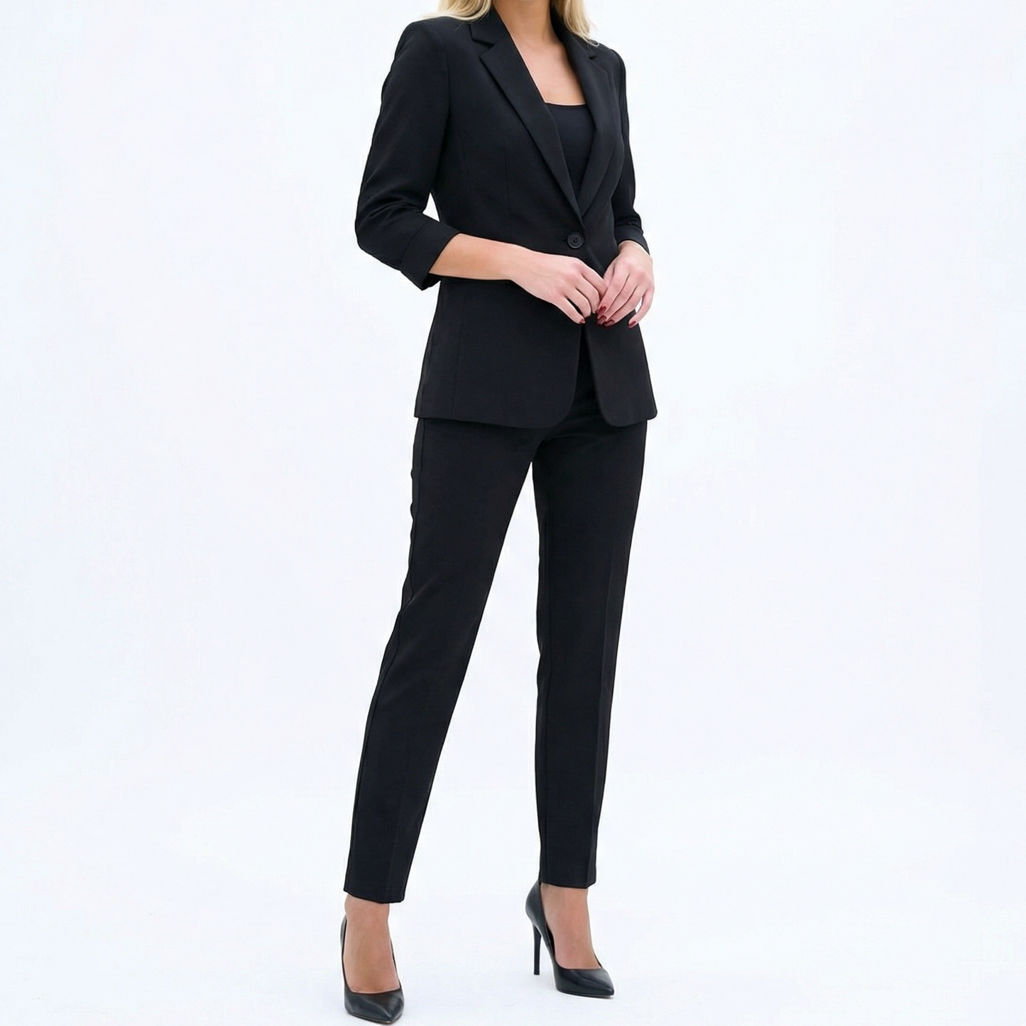 Classic smart tailored blazer for women | Chloe -2