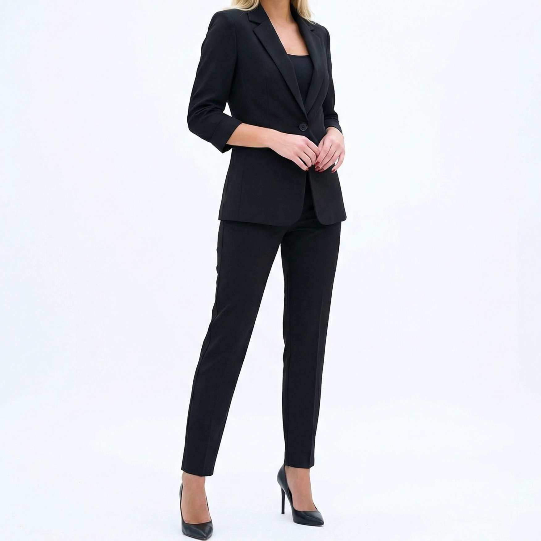 Classic smart tailored blazer for women | Chloe -2