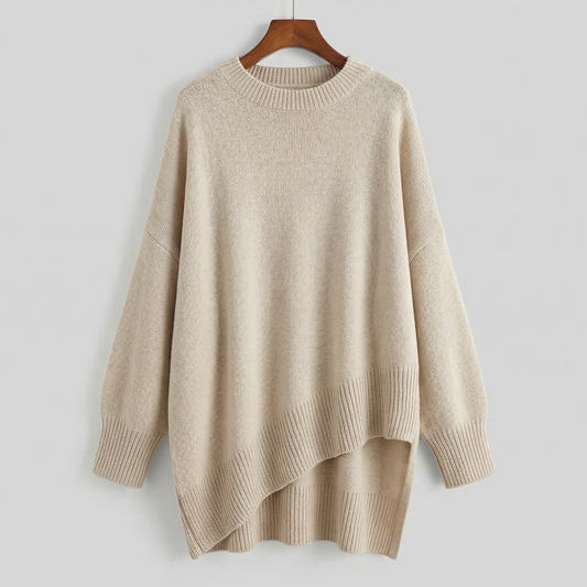 Cosy knit ribbed jumper for women | Claremont -1