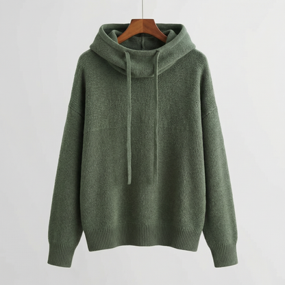 Soft cosy relaxed hoodie for women | Veyra -2