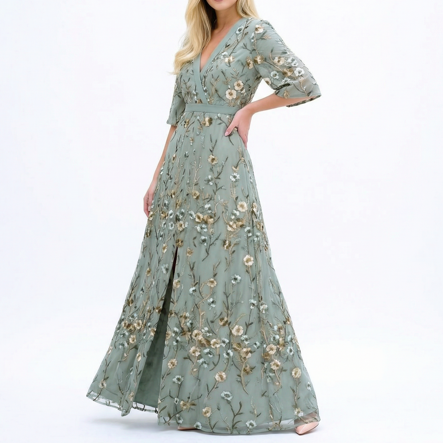 Elegant everyday relaxed dress for women | Marisa -1