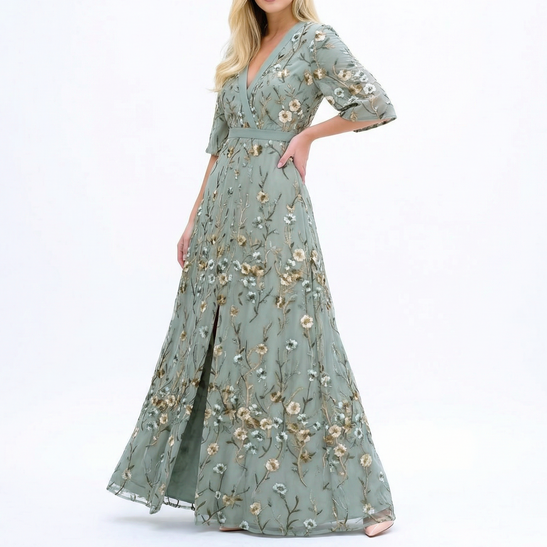 Elegant everyday relaxed dress for women | Marisa -1