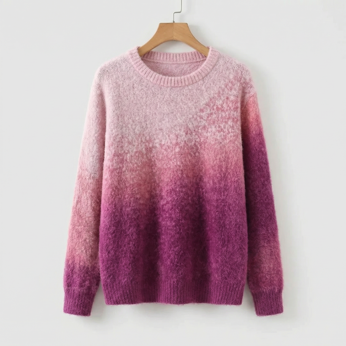 Relaxed knit ribbed jumper for women | Lucia -2