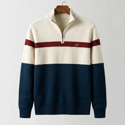 Classic cosy knit jumper for men | Elston -1