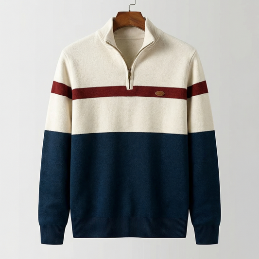 Classic cosy knit jumper for men | Elston -1