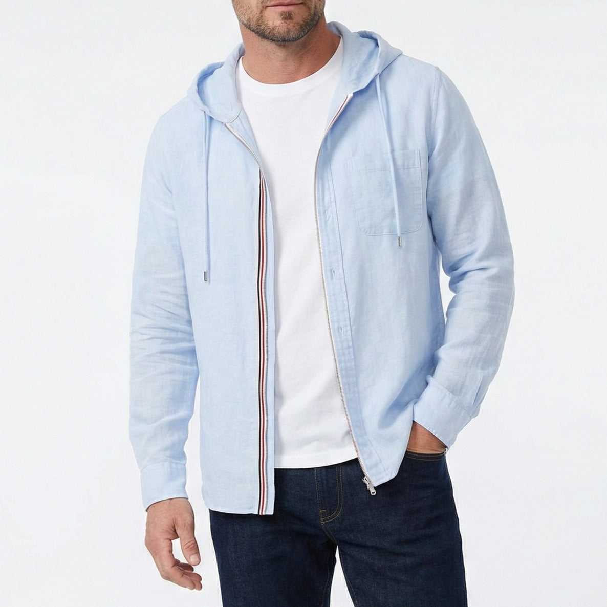 Cosy everyday relaxed hoodie for men | Casa -1