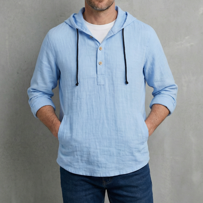 Classic soft relaxed hoodie for men | Hudson -2