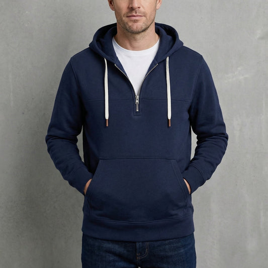 Cosy everyday relaxed hoodie for men | Ravelle -1