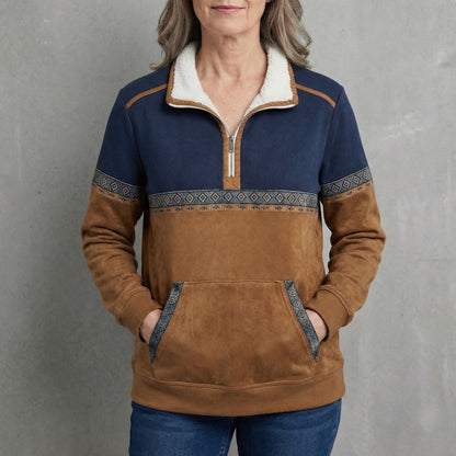 Soft relaxed knit jumper for women | Elira -1