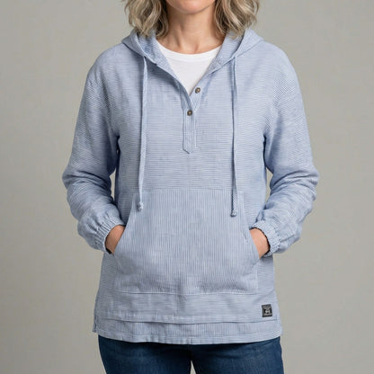 Classic everyday relaxed hoodie for women | Andora -1