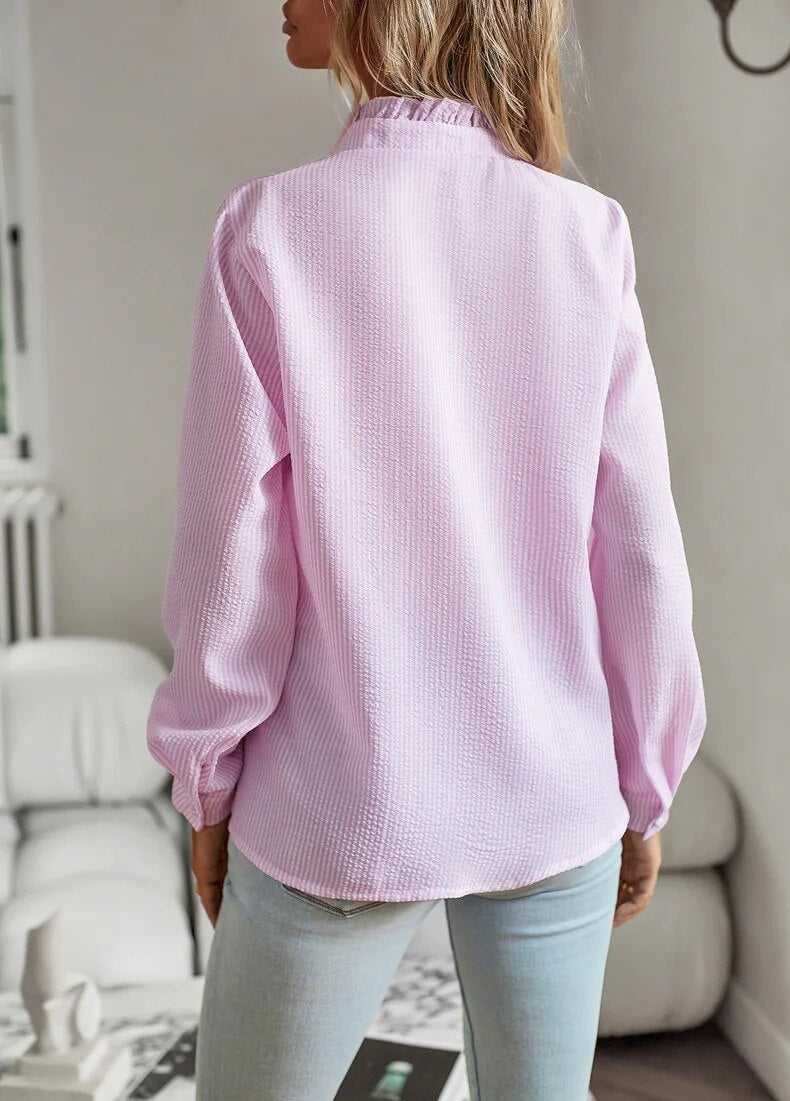 Classic everyday casual shirt for women | Aurora -5