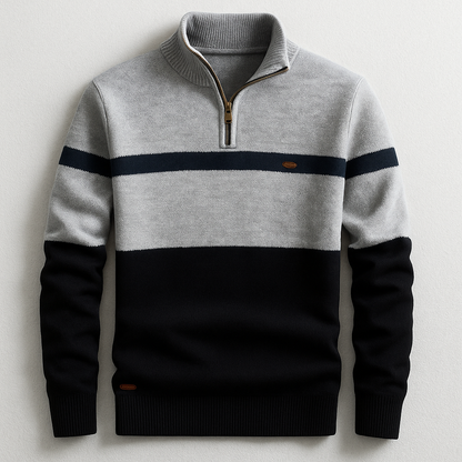 Classic cosy knit jumper for men | Elston -6
