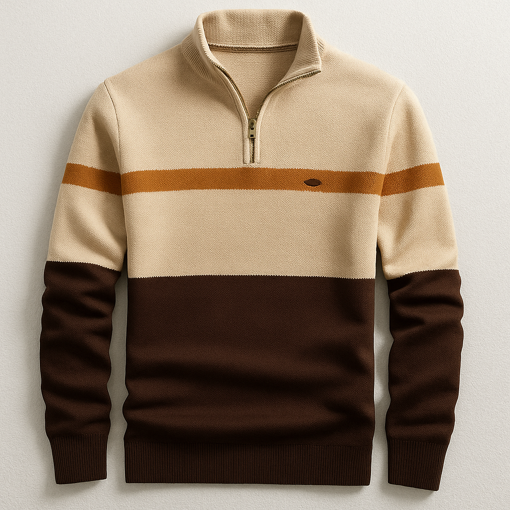 Cosy relaxed knit jumper for men | Colton -3