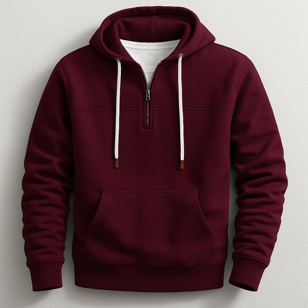 Cosy everyday relaxed hoodie for men | Ravelle -4