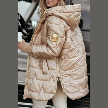 Classic elegant tailored coat for women | Nolwen -3