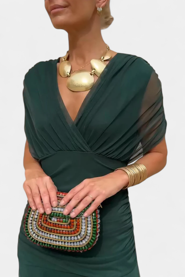 Elegant everyday relaxed maxi dress for women | Florendra -1