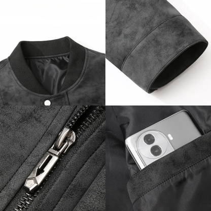 Classic everyday relaxed bomber jacket for men | Union -5
